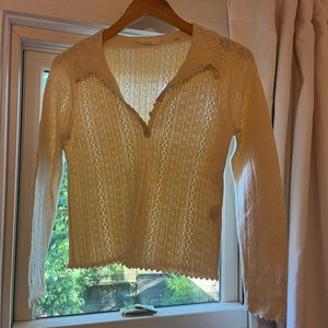 Doen pointelle henley